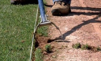 Excellent for edging, cultivating, aerating, and weeding field turf