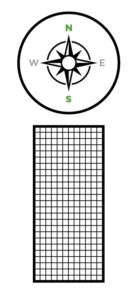 Batting cage orientation graphic