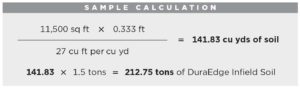 [Sample calculation]